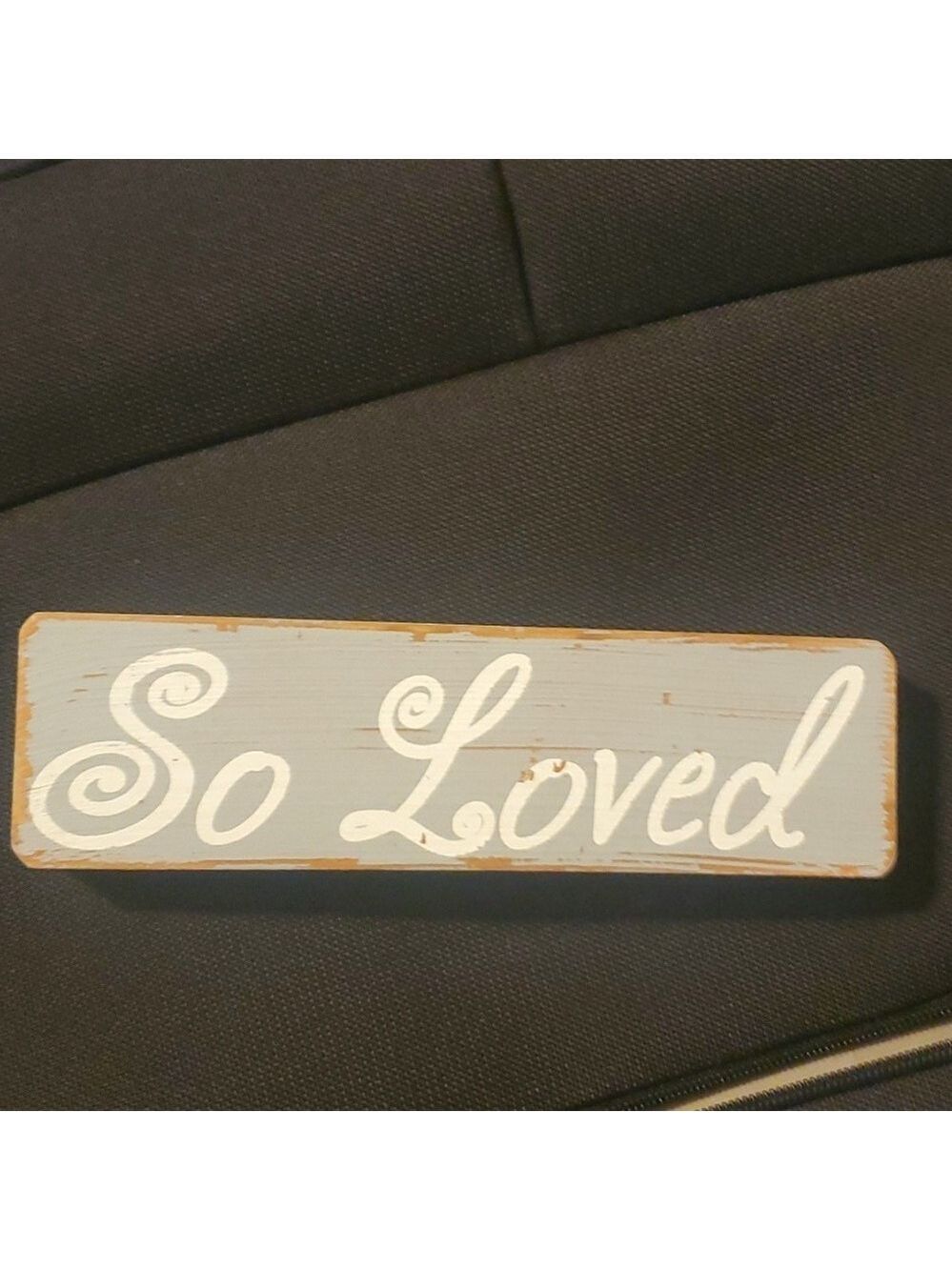 So Loved Wooden Sign Rounded Corners - Picture 6 of 10